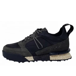 Replay Field Jupiter Hype Sneaker (GMS1P C0048L 167) Schwarz/Dunkelgrau (167)