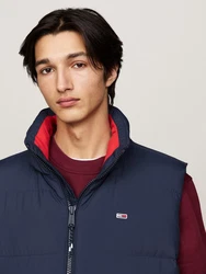 Tommy Jeans Weste ESSENTIAL DOWN VEST_EXT navy/dunkelblau/rot/weiß