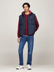 Tommy Jeans Weste ESSENTIAL DOWN VEST_EXT navy/dunkelblau/rot/weiß