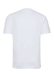 Tommy Jeans T-Shirt Weiß/Hellblau/Dunkelblau