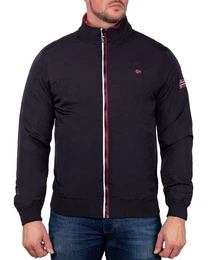 Allwetterjacke Herren Outdoor Jacke babenilde Black M mit norwegen Fahne