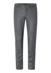 Redpoint Chinohose Colwood Slim-Fit Jogg Dunkelgrau/Hellgrau/Grau