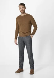 Redpoint Chinohose Colwood Slim-Fit Jogg Dunkelgrau/Hellgrau/Grau