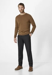 Redpoint Chinohose Colwood Slim-Fit Jogg Dunkelgrau/Grau/Dunkelblau