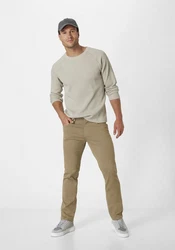 Paddock's Herren Stoffhose PIPE mit Stretch Khaki