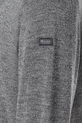 MAERZ Muenchen V-Ausschnitt Pullover Grau/Dunkelgrau/Hellgrau