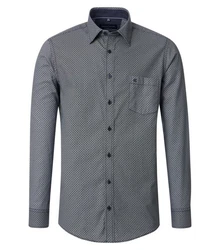 CASAMODA Businesshemd Comfort Fit Grau/Dunkelblau/Dunkelgrün/Blau/Dunkelgrau