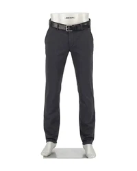 Alberto Chinohose Regular Fit LOU Dunkelgrau/Dunkelblau/Grau