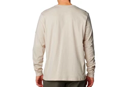 Columbia Rockaway River Graphic Longsleeve T-Shirt mit Logo-дruck Khaki/Hellblau/Braun/Beige