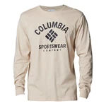 Columbia Rockaway River Graphic Longsleeve T-Shirt mit Logo-дruck Khaki/Hellblau/Braun/Beige