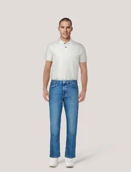 BOSS 5-Pocket Jeans Herren Jeans DELAWARE BO COMPASS Blau/Hellblau