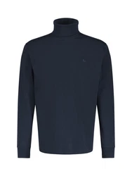 LERROS Kurzarmshirt Rollkragenpullover Serafino 