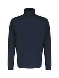 LERROS Kurzarmshirt Rollkragenpullover Serafino 
