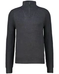 JOOP! Pullover Thom Dunkelgrau/Dunkelblau/Grau