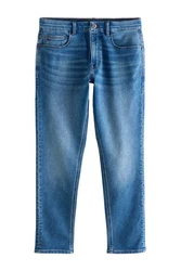 Next Slim-fit-Jeans mit Komfortstretch Blau/Hellblau