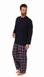 Trend by Normann Pyjama Herren langarm (222 10 873) 22210873