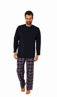Trend by Normann Pyjama Herren langarm (222 10 873) 22210873