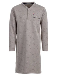 Henry Terre Thermo Nachthemd Grau/Lila/Hellgrau/Grün/Beige/Khaki