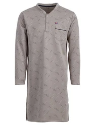 Henry Terre Thermo Nachthemd Grau/Lila/Hellgrau/Grün/Beige/Khaki