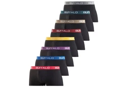 Buffalo Hipster Boxershorts Blau/Rot/Dunkelblau/Hellblau/Mischfarben