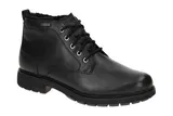Schwarze Stiefeletten aus Polyester image