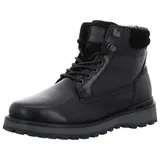 Schwarze edle Schnürstiefeletten image