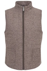 bugatti Kurzweste Braun/Grau/Beige/Lila