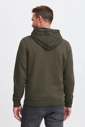 FQ1924 Sweatjacke FQWILLIAM Ziphoodie Dunkelgrün