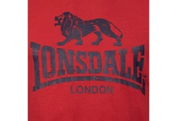 Lonsdale T-Shirt Silverhill Rot/Dunkelrot