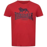 Lonsdale T-Shirt Silverhill Rot/Dunkelrot