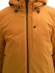 TOM TAILOR Outdoorjacke Padded Jacket Orange/Braun/Gelb