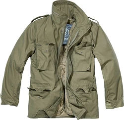 Brandit M65 Standard Jacke Dunkelgrün/Khaki/Braun