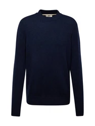 anerkjendt Strickpullover AKRICO Dunkelblau/Blau/Hellblau