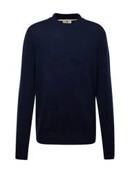 anerkjendt Strickpullover AKRICO Dunkelblau/Blau/Hellblau