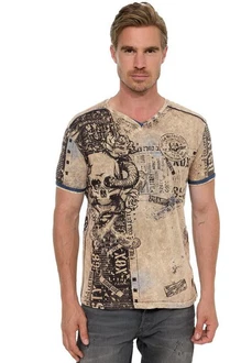 Rusty Neal T-Shirt mit Allover-Print Rusty Neal T-Shirt mit Allover-Print