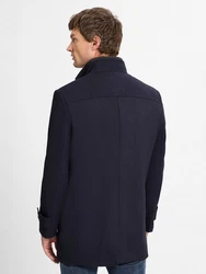 Finshley & Harding Kurzmantel Dunkelblau/Blau