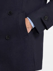 Finshley & Harding Kurzmantel Dunkelblau/Blau