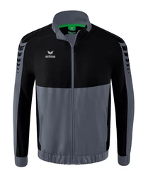 Erima Sweatjacke Six Wings Präsentationsjacke Dunkelblau/Dunkelgrau/Grau