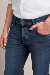 bugatti 5-Pocket-Jeans Blau/Dunkelblau