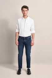 bugatti 5-Pocket-Jeans Blau/Dunkelblau