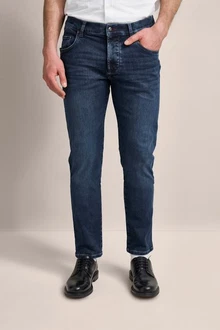 bugatti 5-Pocket-Jeans Blau/Dunkelblau