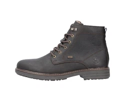 Rieker Winterstiefelette mit TEX-Ausstattung Dunkelbraun/Braun/Dunkelgrün/Khaki/Dunkelgrau