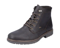 Rieker Winterstiefelette mit TEX-Ausstattung Dunkelbraun/Braun/Dunkelgrün/Khaki/Dunkelgrau