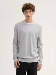Strickpullover Strickpullover im 2-in-1-Look