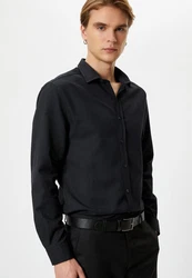 Koton Langarmshirt Slim Shirt 