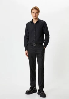 Koton Langarmshirt Slim Shirt