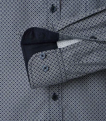 CASAMODA Businesshemd Comfort Fit Grau/Dunkelblau/Dunkelgrün/Blau/Dunkelgrau