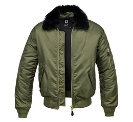 Winterjacke Herren Winterjacke MA2 Fur Collar