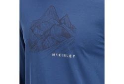 McKINLEY Longsleeve He.-Langarmshirt Harino II Grau/Gelb