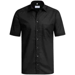 GREIFF Kurzarmhemd BASIC Corporate Hemd Herren Schwarz (35/36)